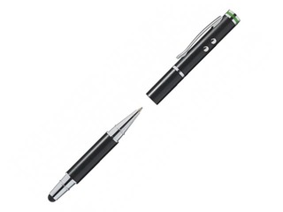 Lodīšu pildspalva - ekrānzīmulis 4 vienā  Leitz Complete, melna