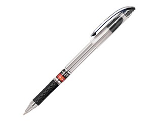 Lodīšu pildspalva Unimax Maxflow GP Clear, 0.7 mm, melna
