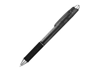 Lodīšu pildspalva Pentel iFeel-It!, automātiska, 0.7 mm, melna