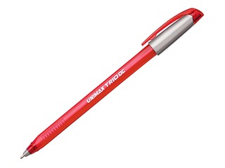 Lodīšu pildspalva Trio DC Tinted, 0.7 mm, sarkana