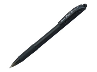 Lodīšu pildspalva Pentel iFeel-It, 0.7 mm, melna