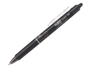 Pildspalva rollers Pilot Frixion Clicker, 0.7mm, dzēšama, melna tinte 