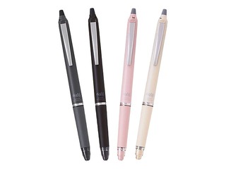 Pildspalva Pilor Frixion Clicker Zone, dzēšama, 0.7mm, pelēks korpuss,melna tinte