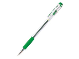 Gēla pildspalva Pentel Hybrid Grip K116, zaļa