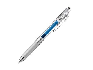 Gēla pildspalva Pentel Energel Pure, automātiska, 0.5 mm, zila
