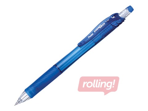 Mehāniskais zīmulis, Pentel Energize-X, ar dzēšgumiju, 0.5 mm, zils
