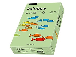 Papīrs Rainbow 75, A4, 80 g/m2, 500 loksnes, piparmētru zaļš