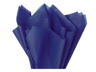 Silk paper decorative Bleu Roy 18, 18 g/m2, 50 x 75 cm, 24 sheets