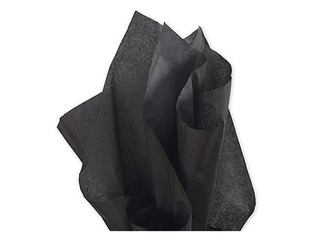 Zīdpapīrs dekoratīvais Noir 210, 18 g/m2, 50 x 75 cm, 24 loksnes
