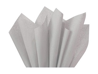 Silk paper decorative Gris 223, 18 g/m2, 50 x 75 cm, 24 sheets