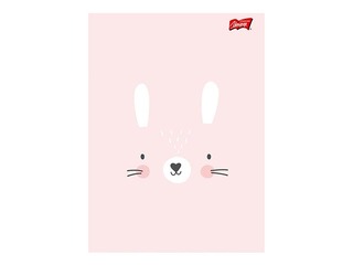 Klade Unipap A5, Cute Face Rabbit, rūtiņu, 32 lapas