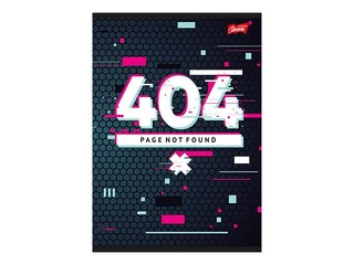 Klade Unipap A5, Player 404, rūtiņu, 32 lapas