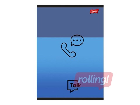 Klade Unipap A5, Lets Talk Phone, rūtiņu, 60 lapas, zila
