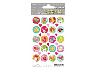 Stickers Herma, Easter happiness, 1 sheet