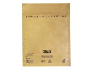 Aploksne polsterēta SUMO Nr.14, 195 x 265 mm, brūna