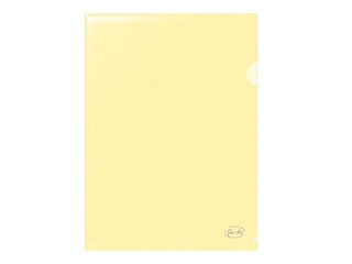Mape - stūrītis Forofis, A4, glancēta, 115 mic, caurspīdīga dzeltena, 12 gab