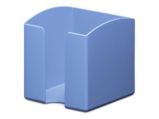 Kastīte piezīmju papīram Durable Eco, 10x10.5x10 cm, plastmasas, zila