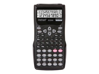Kalkulators Rebell SC2040, 240 funkcijas, melns