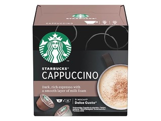 Kafijas kapsulas Starbucks Cappuccino, Dolce Gusto, 12gab