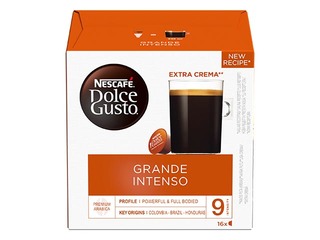 Kafijas kapsulas Nescafe Grande Intenso, Dolce Gusto, 16gab
