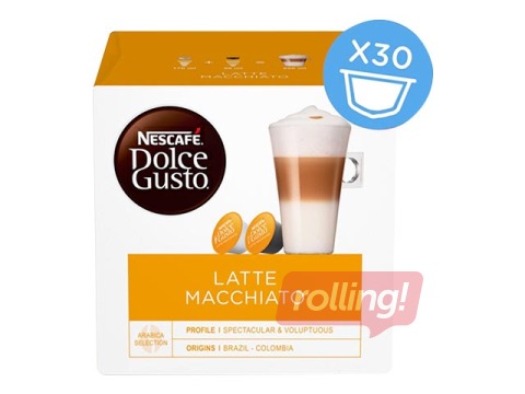 Kafijas kapsulas Nescafe Latte Macchiatto, Dolce Gusto, 30gab