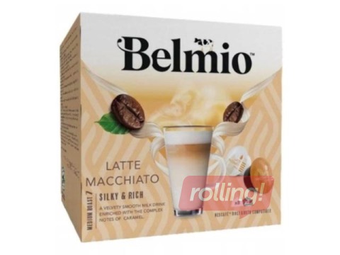 Kafijas kapsulas Belmio Latte Macchiato Silky & Rich 16 gab.