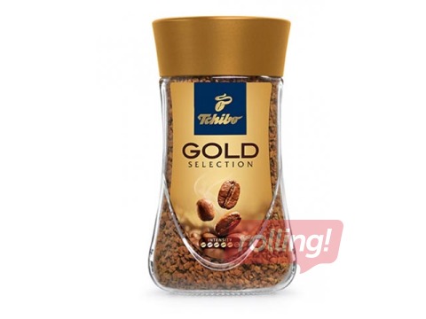 Šķīstošā kafija Tchibo Gold Selection, 100g + AKCIJA! Pērc kafiju un saņem dāvanu!