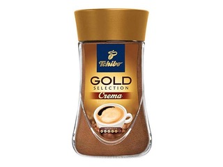 Šķīstošā kafija Tchibo Gold Selection Crema, 90g + AKCIJA! Pērc kafiju un saņem dāvanu!