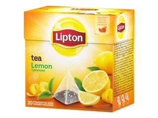 Tēja melnā Lipton Lemon, 20 pac.