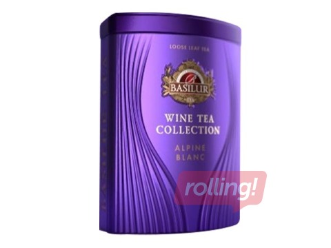 Melnā tēja Basilur Wine Tea Collection Alpine Blanc, 75 g