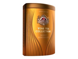 Melnā tēja Basilur Wine Tea Collection Berry Serenade, 75 g