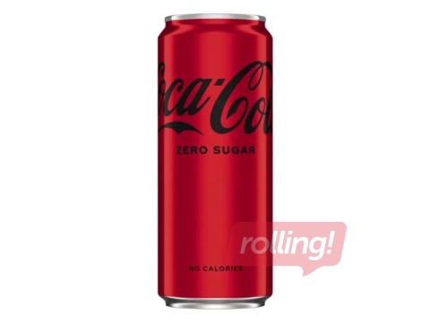Dzēriens Coca-Cola Zero, skārdene 0.33l