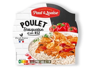 Vistas gaļa Basku gaumē ar rīsiem, papriku un tomātiem, Paul&Louise, 285g