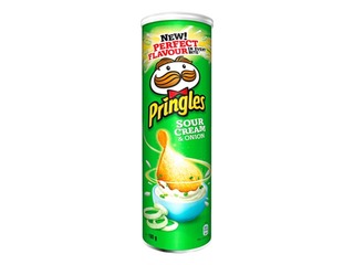 Čipsi Pringles ar krējumu un sīpoliem, 165g