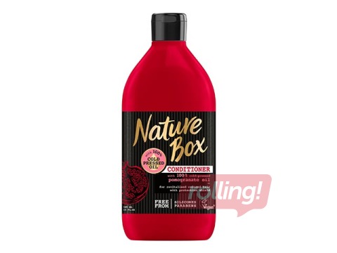 Matu kondicionieris krāsotiem matiem Nature Box Pomegranate, 385ml