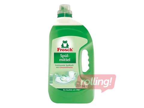 Trauku mazgāšanas līdzeklis Frosch citrona, 5 l