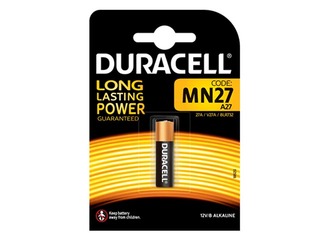 Baterija Duracell A27, 12V, 1 gab.