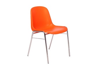 Apmeklētāju krēsls Beta oranžs