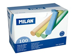 Coloured chalk Milan, 100 pcs.