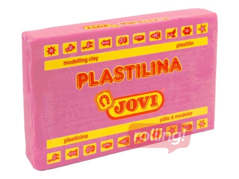 Plastilīns Jovi, 350g, rozā krāsa