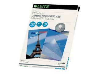 Laminēšanas plēves Leitz UDT, A4, 100 mic., 100 gab.