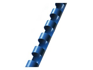 Plastmasas spirāles Argo, 12.5 mm, 100 gab., zilas