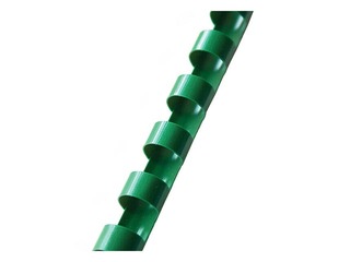 Plastmasas spirāles Argo, 19/20 mm, 100 gab., zaļas