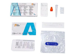 COVID-19 All Test, ātrais SARS-CoV-2 antigēna + gripa tests, deguna, 1 gab.