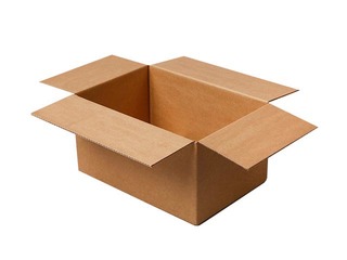 Gofrēta kartona kaste, 490 x 390 x 290 mm, brūna