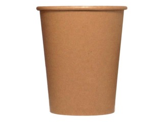 Cups for hot drinks ø80mm, kraft, 250ml, brown, 50 pcs