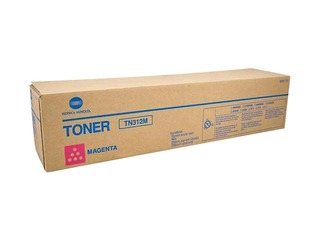 Tonera kasete Konica Minolta TN-312, fuksīna sarkana, (12000 lpp.)