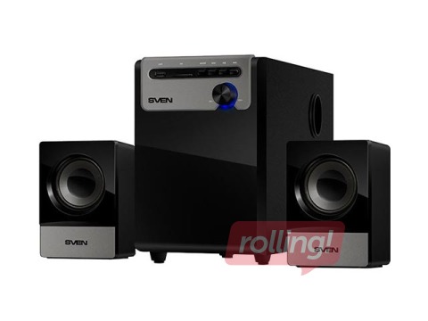 Speakers SVEN MS-110, black (10W, USB/SD)