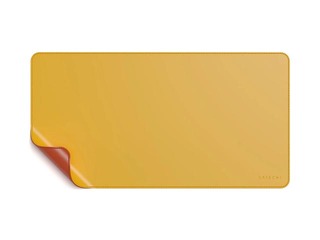 Galda paliktnis Satechi Eco-Leather Desk Mat, Divpusējs - Dzeltens / Oranžs 