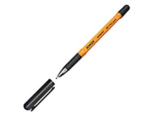 Lodīšu pildspalva Stanger, Softgrip 0.7, melna